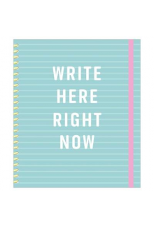Write Here Right Now Journal - Humanitas